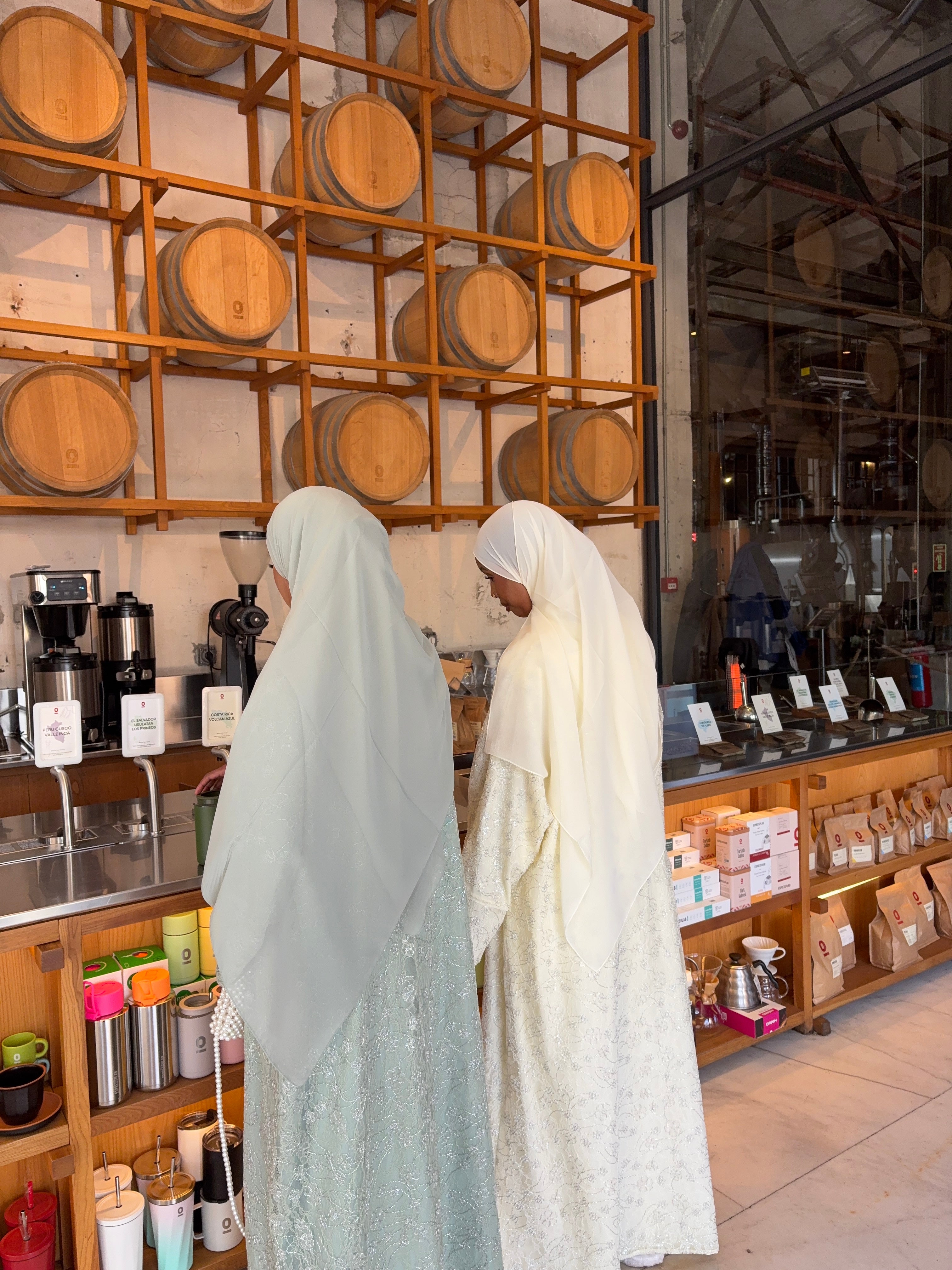 Lace collection abaya