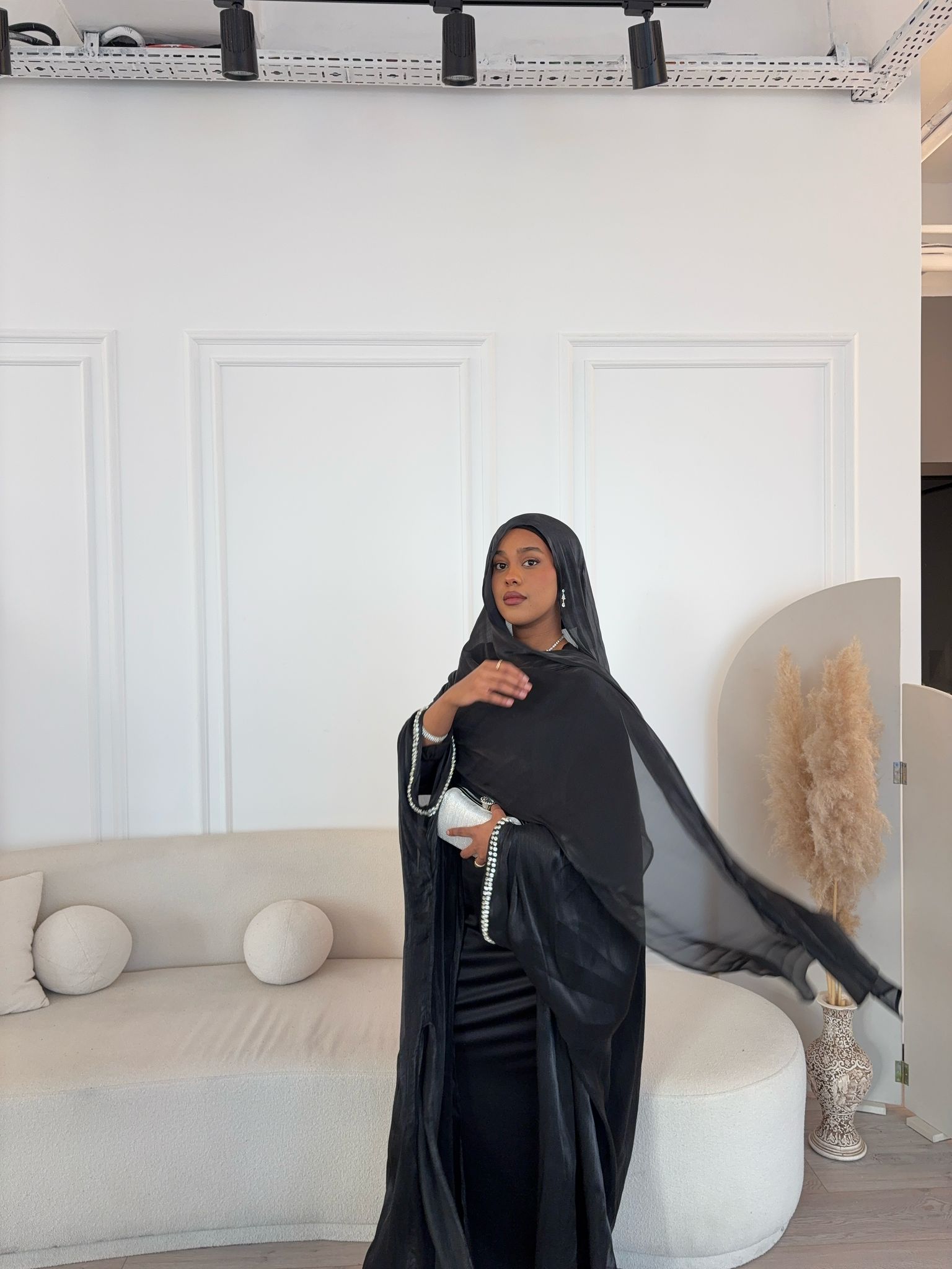 PINK EID ABAYA