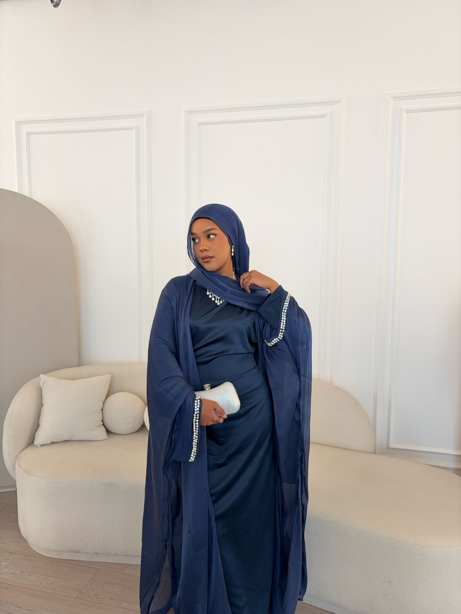 PINK EID ABAYA