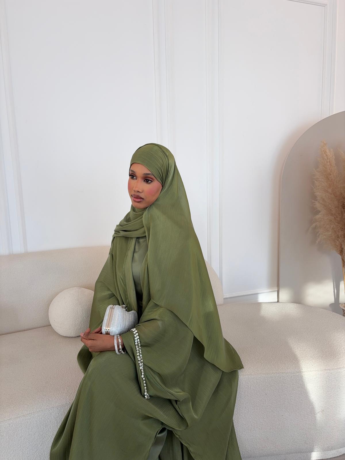 PINK EID ABAYA